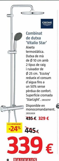 Bauhaus Grifo oferta