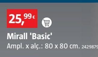 Bauhaus Espejo oferta