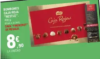 E.Leclerc "Nestlè" Bombones Caja Roja 400g oferta
