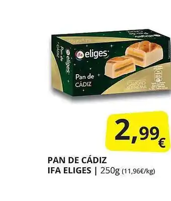 Supermercados MAS Pan de cádiz ifa eliges oferta