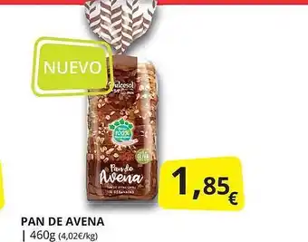 Supermercados MAS Pan de avena oferta