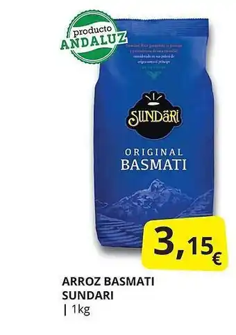 Supermercados MAS Arroz basmati sundari oferta