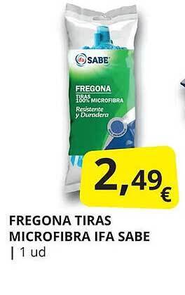 Supermercados MAS Fregona tiras microfibra ifa sabe oferta