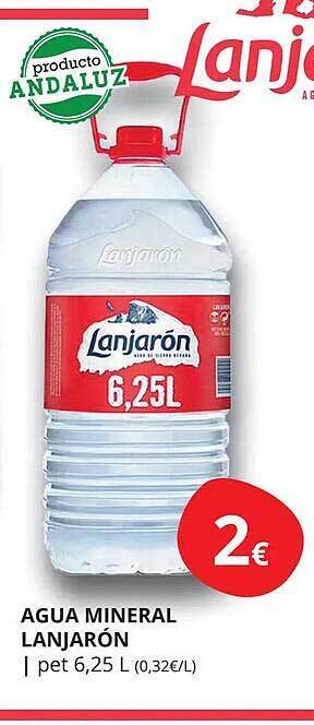 Supermercados MAS Agua mineral lanjarón oferta