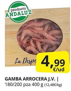 Supermercados MAS Gamba arrocera j.v. oferta