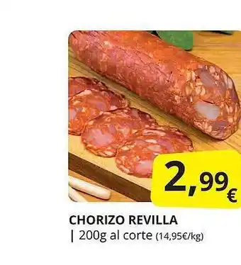 Supermercados MAS Chorizo revilla oferta