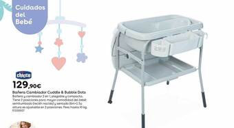 ToysRus Bañera cambiador cuddle & bubble dots chicco oferta
