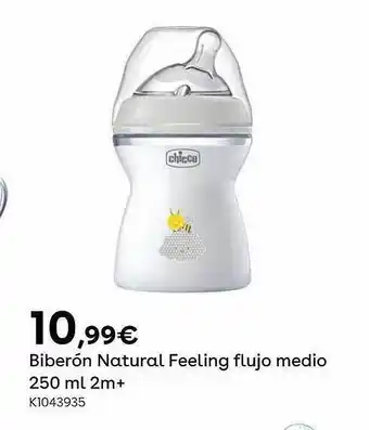 ToysRus Biberón natural feeling flujo medio 250ml 2m+ oferta