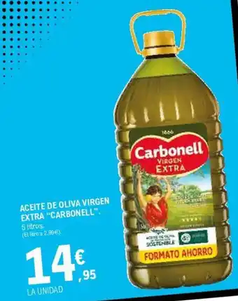 E.Leclerc "Carbonell" Aceite De Oliva Virgen Extra 5L oferta