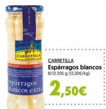 Hiper Usera Carretilla espárragos blancos oferta