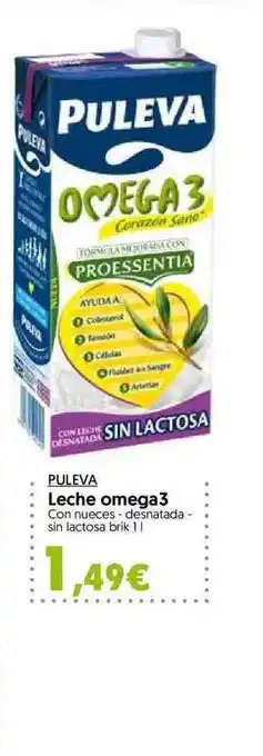 Hiper Usera Puleva leche omega3 oferta