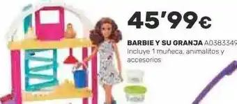 Juguettos Barbie y su granja oferta