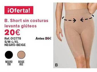 Leonisa Short sin costuras levanta glúteos oferta
