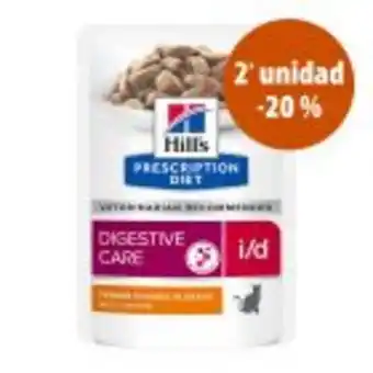 Zooplus Hill's prescription diet 2 x 12 sobres en oferta: 2ª ud. al - 20 % oferta