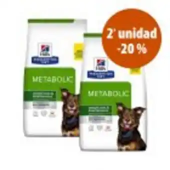 Hill's prescription diet 2 x 10 / 12 kg pienso en oferta: 2ª ud. al -20 %