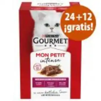 Zooplus Gourmet mon petit 36 x 50 g sobres en oferta: 24 + 12 ¡gratis! oferta