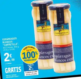 E.Leclerc "Carretilla" Espârragos Blancos 205g oferta