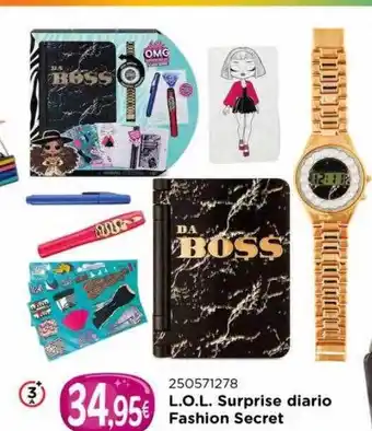 L.o.l. surprise diario fashion secret