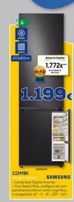 Euronics Samsung combi r838a785a81 oferta