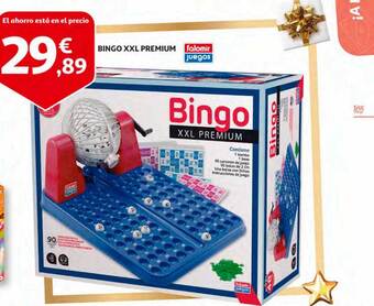 Alcampo Bingo xxl premium oferta