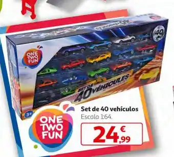 Alcampo Set de 40 vehículos escala oferta