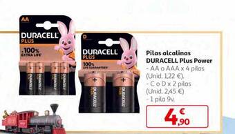 Alcampo Pilas alcalinas duracell plus power oferta
