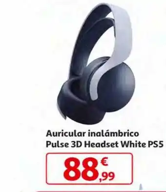 Alcampo Auricular inalámbrico pulse 3d headset white ps5 oferta