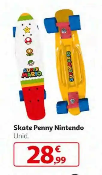 Alcampo Skate penny nintendo oferta