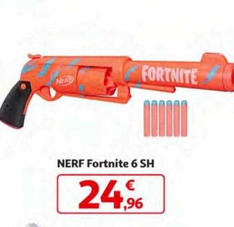 Alcampo Nerf fortnite 6 sh oferta
