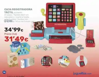 Juguettos Caja registradora táctil oferta