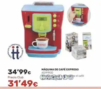 Juguettos Máquina de café expreso oferta