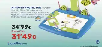Juguettos Mi súper proyector oferta