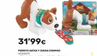 Juguettos Perrito gatea y juega conmigo oferta
