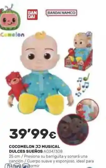 Cocomelon jj musical dulce sueños