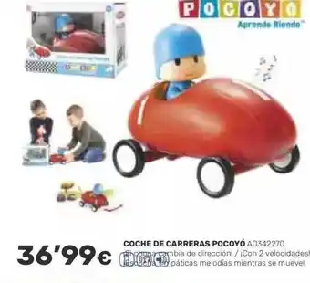 Juguettos Coche de carreras pocoyó oferta