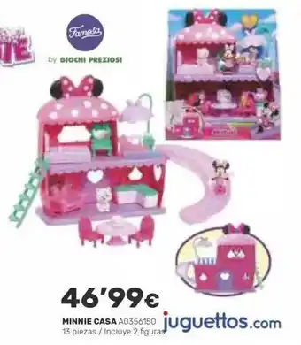 Juguettos Minnie casa oferta