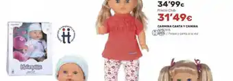 Juguettos Carmina canta y camina oferta