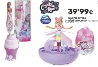 Juguettos Crystal flyers rainbow glitter oferta
