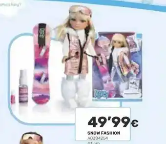 Juguettos Snow fashion oferta