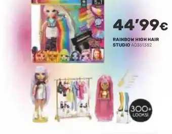 Juguettos Rainbow high hair studio oferta