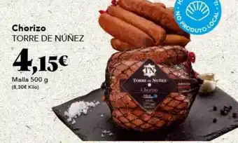 Gadis Chorizo torre de núñez oferta