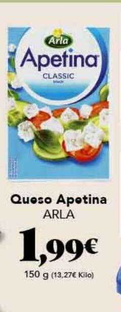 Gadis Queso apetina arla oferta