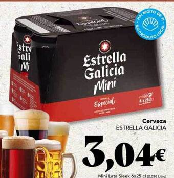 Gadis Cerveza estrella galicia oferta