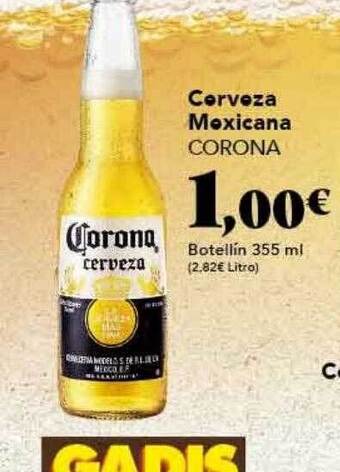Gadis Cerveza mexicana corona oferta