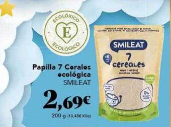 Gadis Papilla 7 cereales ecológica smileat oferta