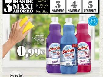 Gadis Limpiador higienizante multiusos disiclin oferta