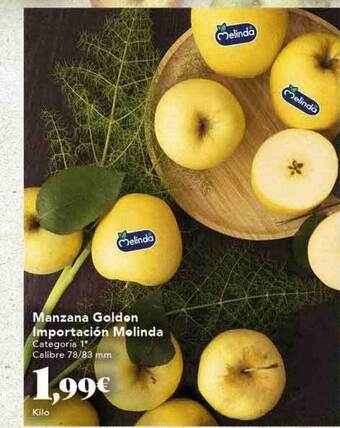 Gadis Manzana golden importación melinda oferta