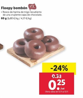 Lidl Floopy bombón oferta