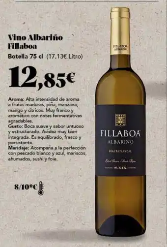 Gadis Vino albariño fillaboa oferta