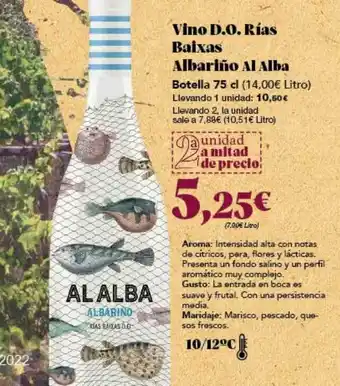 Gadis Vino d.o. rías baixas albariño al alba oferta